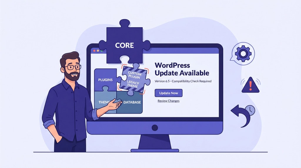 Why some WordPress updates break sites